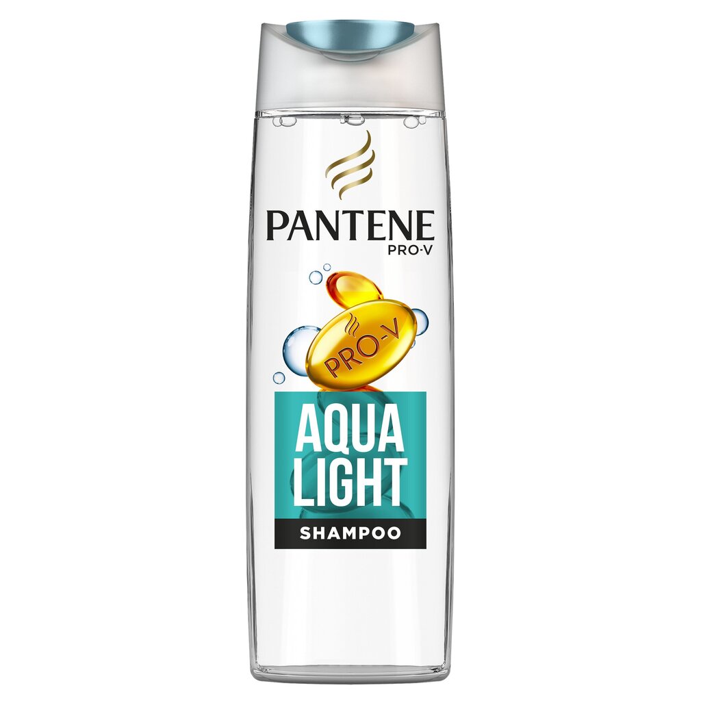 Shampoo rasvaisille hiuksille Pantene Fine Aqua Light 400 ml hinta ja tiedot | Shampoot | hobbyhall.fi