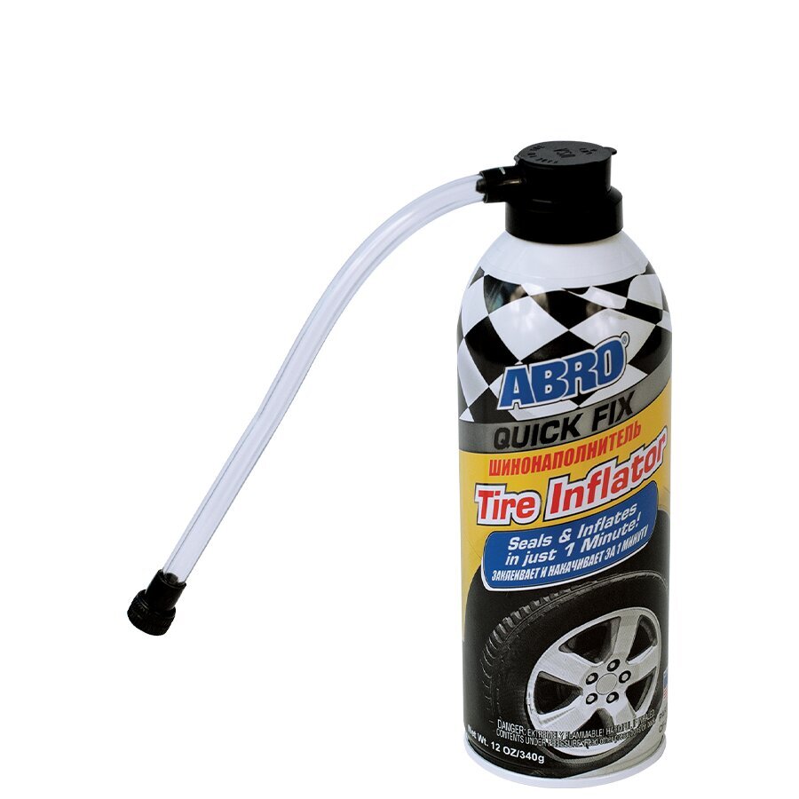 Renkaan korjausvaahto ABRO 400ml QF25 Tire Inflator hinta ja tiedot | Autokemikaalit | hobbyhall.fi