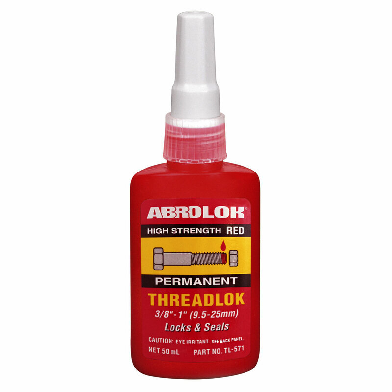 Ruuviliima Permanent Threadlok 50ml TL571 ABRO hinta ja tiedot | Autokemikaalit | hobbyhall.fi