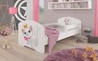 Lastensänky Adrk Furniture Pepe Cat, 70x140 cm, valkoinen hinta ja tiedot | Lastensängyt | hobbyhall.fi