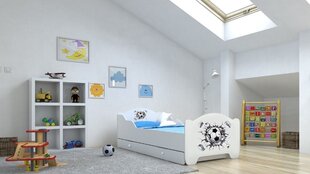 Lastensänky Adrk Furniture Amadis Ball, 70x140 cm, valkoinen hinta ja tiedot | Lastensängyt | hobbyhall.fi