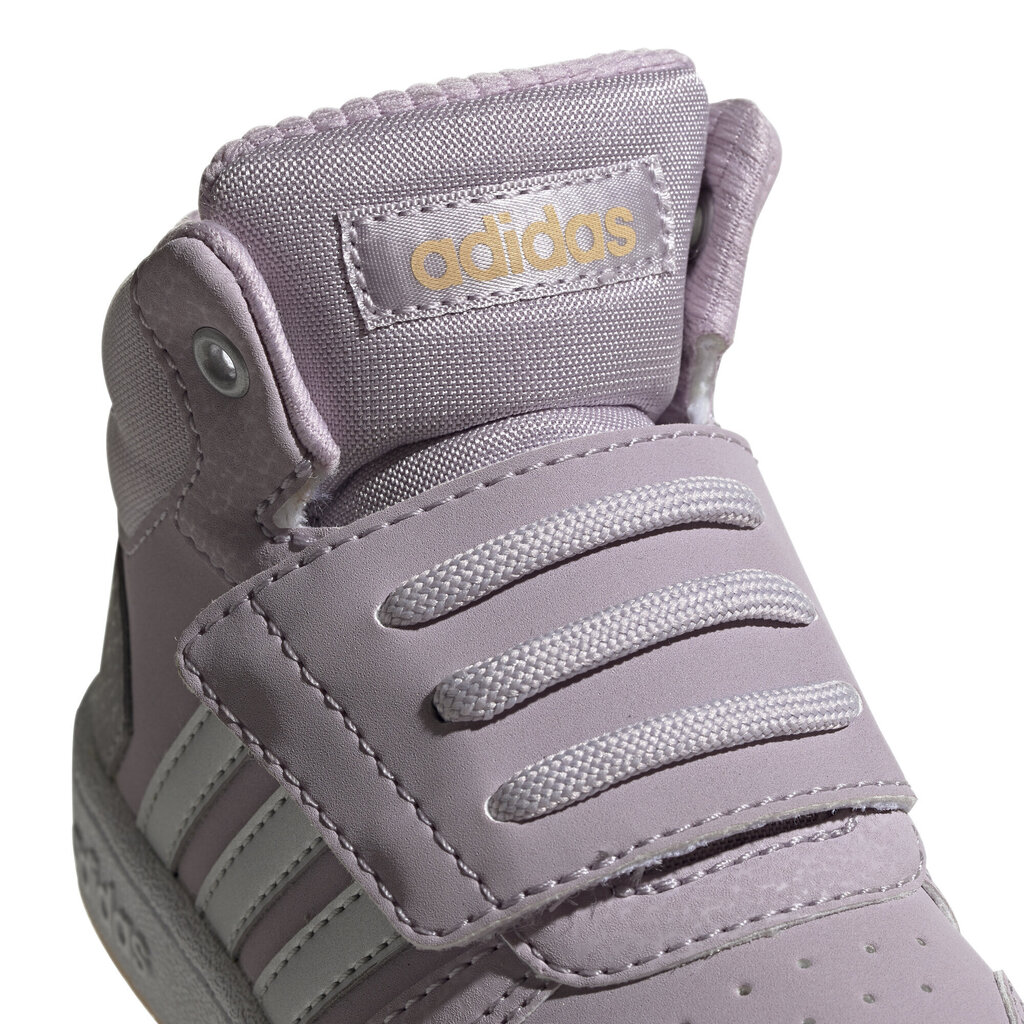 Hoops mid 2.0 i adidas core tyttö pink ee9602 hinta ja tiedot | Lasten urheilukengät | hobbyhall.fi