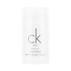 Calvin Klein CK One deodorantti 75 ml hinta ja tiedot | Calvin Klein Hajuvedet ja kosmetiikka | hobbyhall.fi