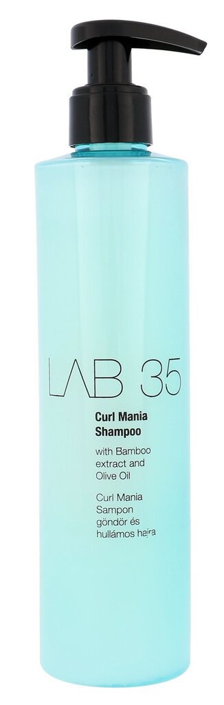 Kallos Cosmetics Lab 35 Curl Mania shampoo 300 ml hinta ja tiedot | Shampoot | hobbyhall.fi