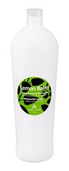 Kallos Cosmetics Lemon Balm shampoo 1000 ml hinta ja tiedot | Shampoot | hobbyhall.fi