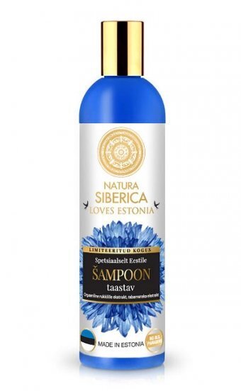 Elvyttävä shampoo Natura Siberica Loves Estonia, 400 ml hinta ja tiedot | Shampoot | hobbyhall.fi