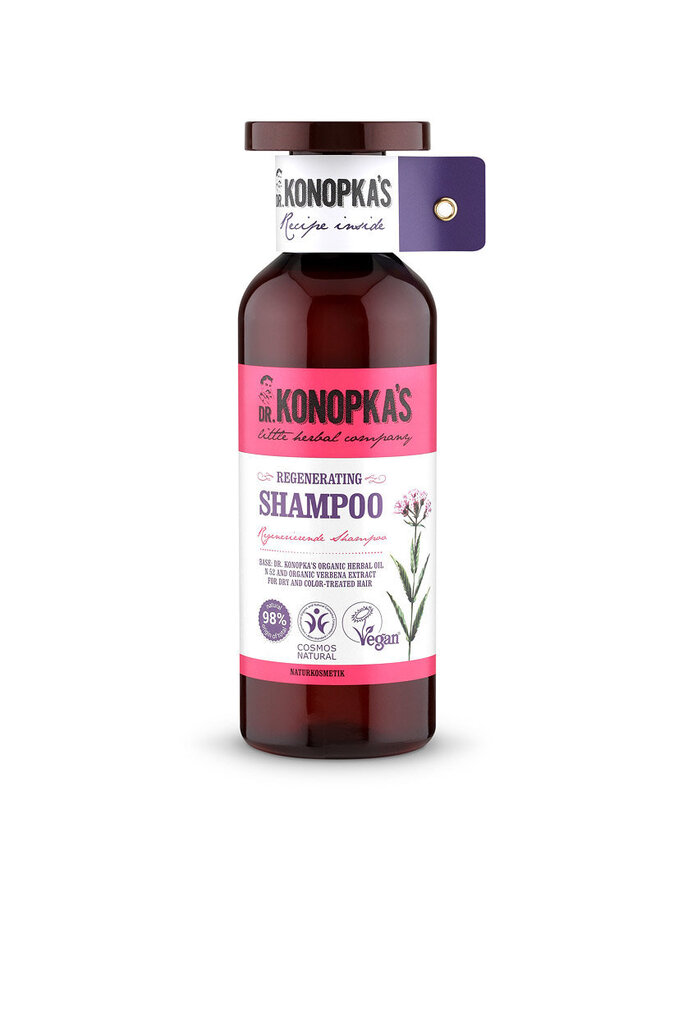 Elvyttävä hiusshampoo Dr. Konopkan 500 ml hinta ja tiedot | Shampoot | hobbyhall.fi