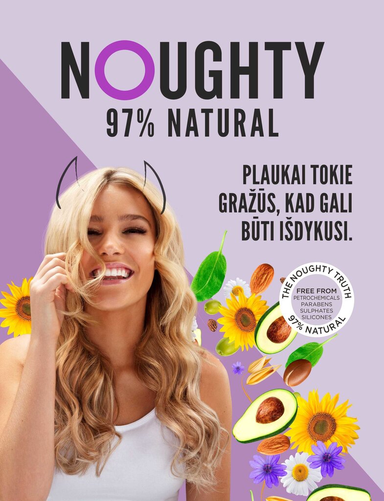 Shampoo värjätyille hiuksille Noughty 250 ml hinta ja tiedot | Shampoot | hobbyhall.fi