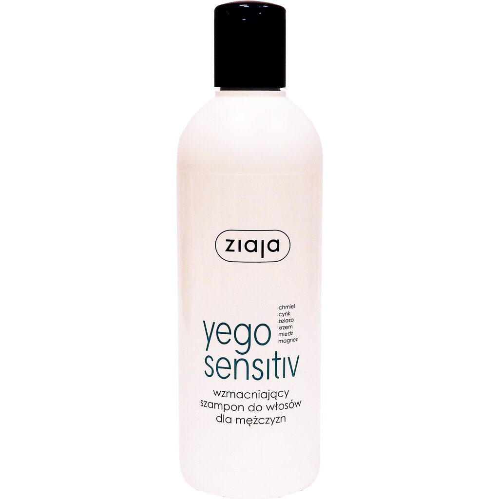 Shampoo Ziaja Yego Sensitiv mihelle, 300 ml hinta ja tiedot | Shampoot | hobbyhall.fi