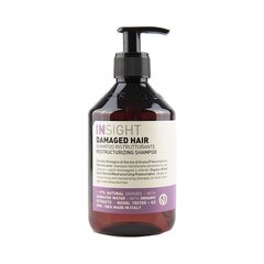 Insight Damaged Hair Restructurizing Shampoo vaurioituneille hiuksille, 400 ml hinta ja tiedot | Shampoot | hobbyhall.fi