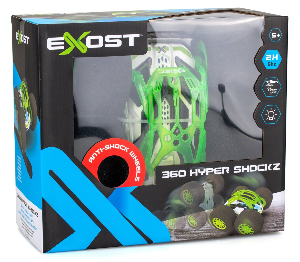 Radio-ohjattu Silverlit Exost 360 Hyper Shockz hinta ja tiedot | Poikien lelut | hobbyhall.fi