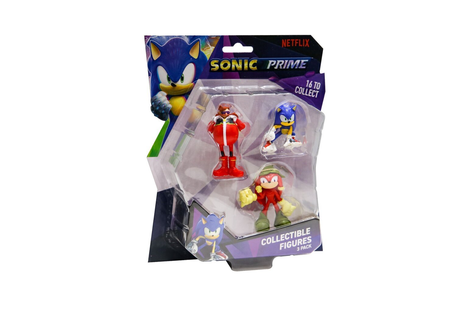 Figuurisarja Sonic, 3 kpl, 6,5 cm hinta ja tiedot | Poikien lelut | hobbyhall.fi