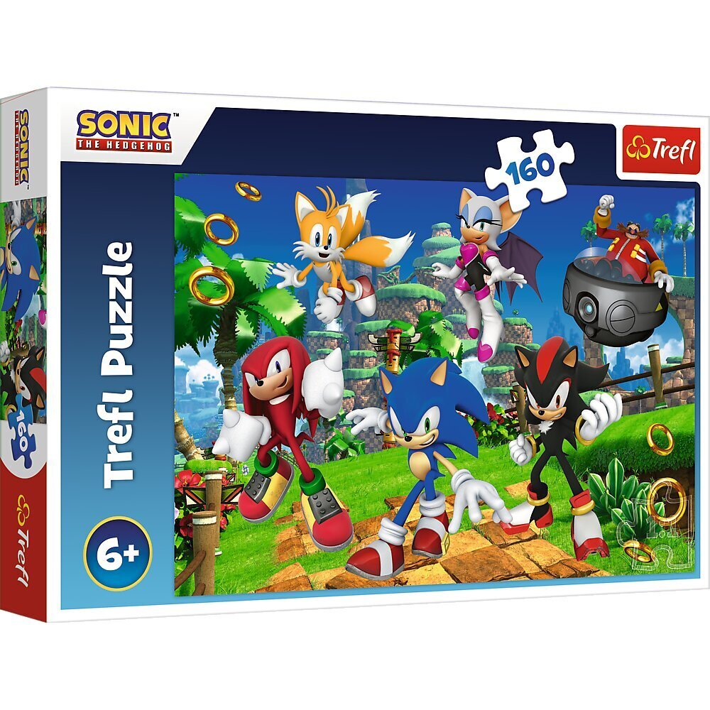 Puzzle Trefl Sonic, 160 palaa hinta ja tiedot | Palapelit | hobbyhall.fi