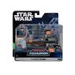 Ajoneuvo kahdella hahmolla Star Wars (Star Wars) Micro Galaxy, W3 hinta ja tiedot | Poikien lelut | hobbyhall.fi