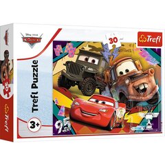 Palapeli autoilla Trefl Cars (Zaibas Makvynas), 30 d. hinta ja tiedot | Palapelit | hobbyhall.fi