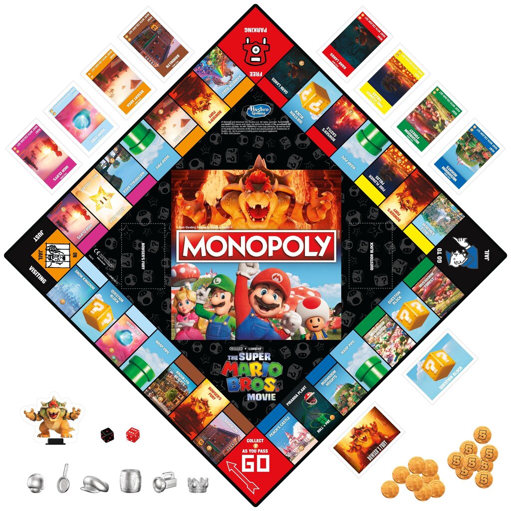Monopoli: Super Mario, ENG hinta ja tiedot | Lautapelit ja älypelit | hobbyhall.fi