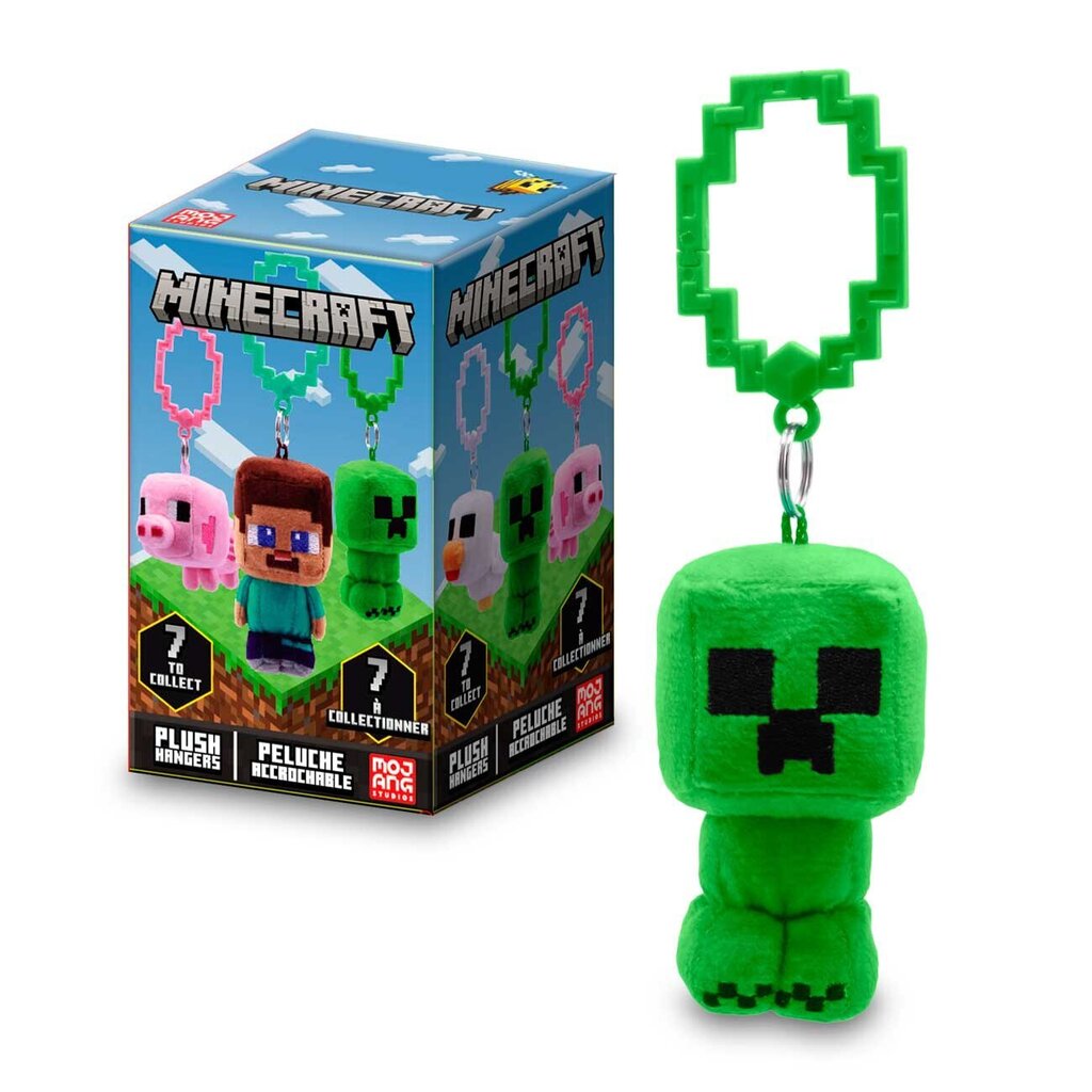 Minecraft pehmoriipus, 9 cm hinta ja tiedot | Pelien oheistuotteet | hobbyhall.fi