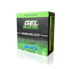 Geelipallot GelBlaster, vihreä, 10 000 kpl. hinta ja tiedot | GelBlaster Lapset | hobbyhall.fi