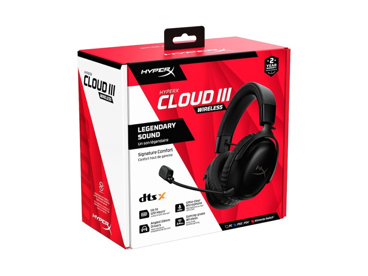 HyperX Cloud III 77Z45AA hinta ja tiedot | Kuulokkeet | hobbyhall.fi