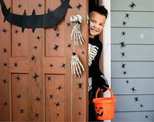 Seinätarrat kammottava hämähäkki Halloween ovi tarrat juhla koriste - 50 kpl hinta ja tiedot | Sisustustarrat | hobbyhall.fi