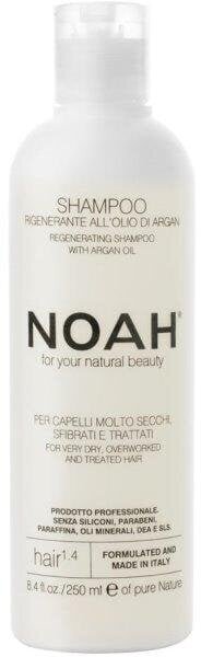 Uudistava shampoo kuiville ja kemiallisesti käsitellyille hiuksille Noah 250 ml hinta ja tiedot | Shampoot | hobbyhall.fi