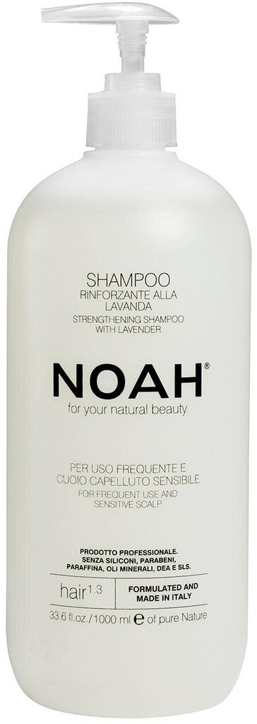 Shampoo herkälle päänahalle päivittäiseen käyttöön Noah 1000 ml hinta ja tiedot | Shampoot | hobbyhall.fi