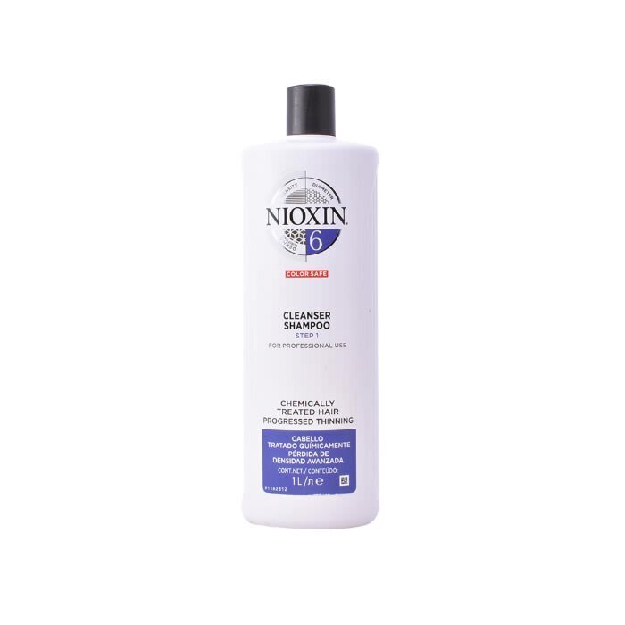 Hiusten ja päänahan shampoo Nioxin Cleanser SYS6 1000ml hinta ja tiedot | Shampoot | hobbyhall.fi