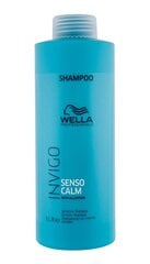 Shampoo herkälle päänahalle Wella Invigo Senso Calm Shampoo 1000ml hinta ja tiedot | Shampoot | hobbyhall.fi