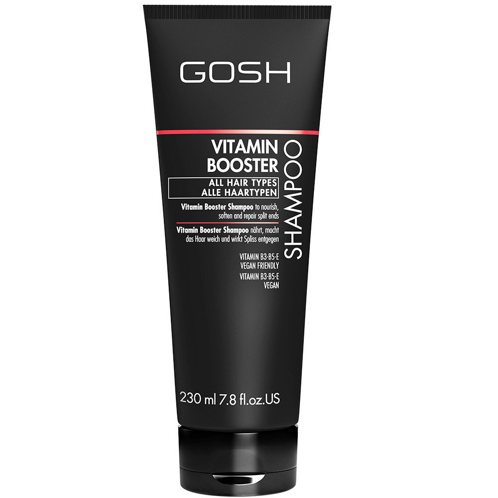 Shampoo GOSH Vitamin Booster 230 ml hinta ja tiedot | Shampoot | hobbyhall.fi