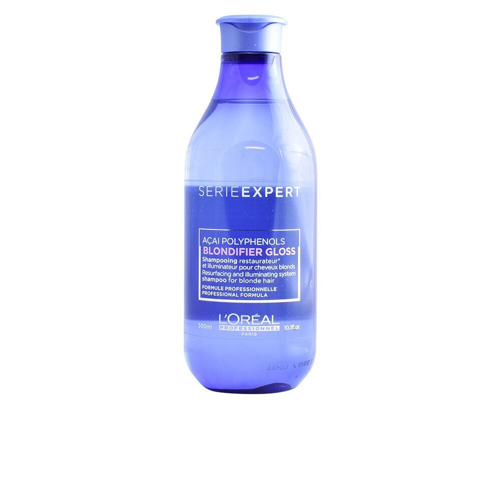 Kiiltoa antava shampoo vaaleille hiuksille L'Oreal Professionnel Serie Expert Blondifier Gloss 300 ml hinta ja tiedot | Shampoot | hobbyhall.fi