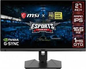 MSI Optix MAG274QRF-QD hinta ja tiedot | Näytöt | hobbyhall.fi