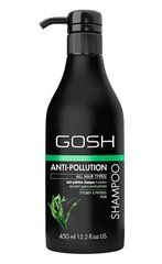 Shampoo GOSH Anti Pollution Hair 450 ml hinta ja tiedot | Shampoot | hobbyhall.fi