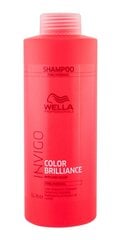 Shampoo värjätyille hiuksille Wella Invigo Color Brilliance 1000 ml. hinta ja tiedot | Shampoot | hobbyhall.fi