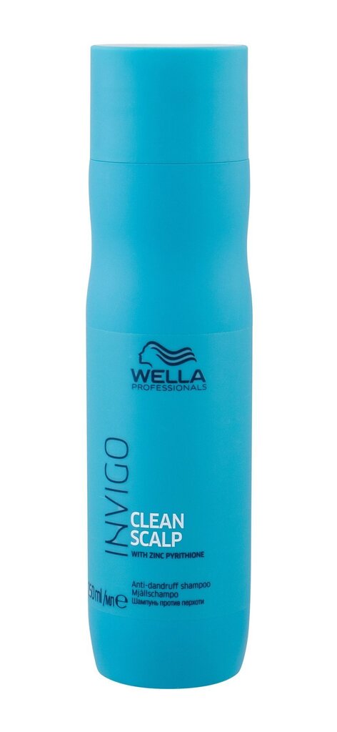 Hilseshampoo Wella Invigo Clean Scalp Anti Dandruff Shampoo 250ml hinta ja tiedot | Shampoot | hobbyhall.fi