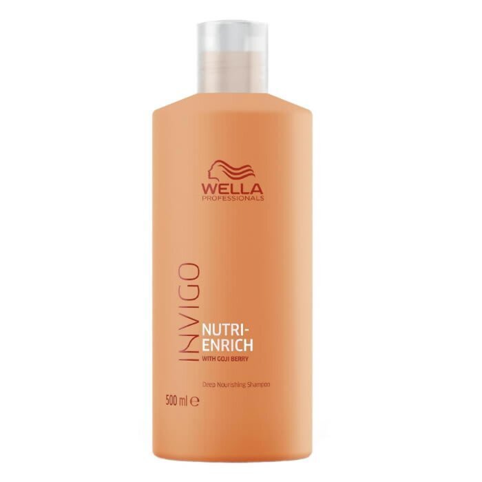 Kuiville hiuksille tarkoitettu shampoo Wella Nutri-Enrich Invigo 500ml hinta ja tiedot | Shampoot | hobbyhall.fi