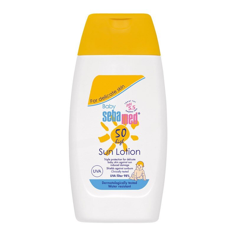 Lasten aurinkovoide SPF 50 Baby (Sun Lotion) 200 ml hinta ja tiedot | Aurinkovoiteet | hobbyhall.fi