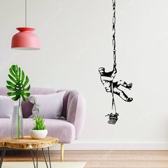 Banksy Vanki Pako Seinätarra - Katutaide Graffiti Vinyyli Tarra - 100 x 30 cm hinta ja tiedot | Sisustustarrat | hobbyhall.fi