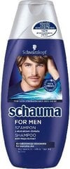 Schauma For Men shampoo mihelle, 250 ml hinta ja tiedot | Shampoot | hobbyhall.fi