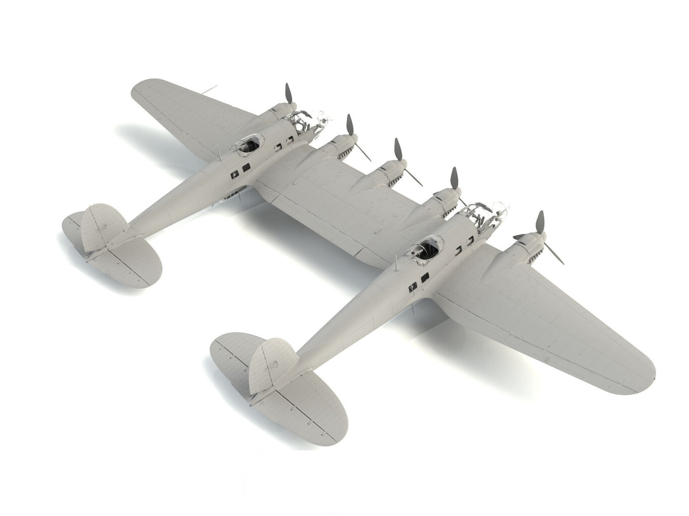 Liimattava malli ICM 48260 Ta 111Z-1 Zwilling 1/48 hinta ja tiedot | Koottavat pienoismallit | hobbyhall.fi