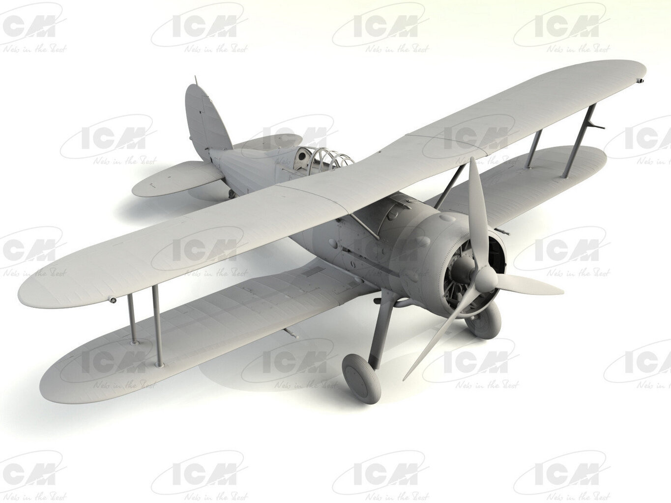 Liimattava malli ICM 32042 Gloster Sea Gladiator MK.II 1/32 hinta ja tiedot | Koottavat pienoismallit | hobbyhall.fi