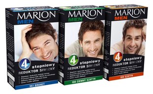 Sävyttävä shampoo miesten harmaille hiuksille Marion Nr. 109, 4 x 15 ml hinta ja tiedot | Shampoot | hobbyhall.fi