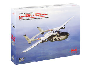 Liimattava malli ICM 48290 Cessna O-2A Skymaster 1/48 hinta ja tiedot | Koottavat pienoismallit | hobbyhall.fi