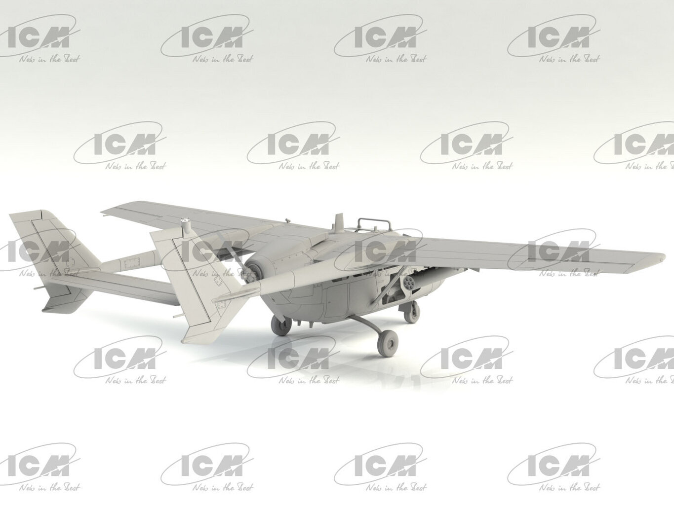 Liimattava malli Modelis ICM 48292 Cessna O-2A (myöhäinen tuotanto) 1/48 hinta ja tiedot | Koottavat pienoismallit | hobbyhall.fi