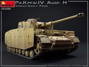 Liimattava malli MiniArt 35298 Pz.Kpfw.IV Ausf. H Vomag. Early Prod. (May 1943) Interior Kit 1/35 hinta ja tiedot | MiniArt Urheilu ja vapaa-aika | hobbyhall.fi