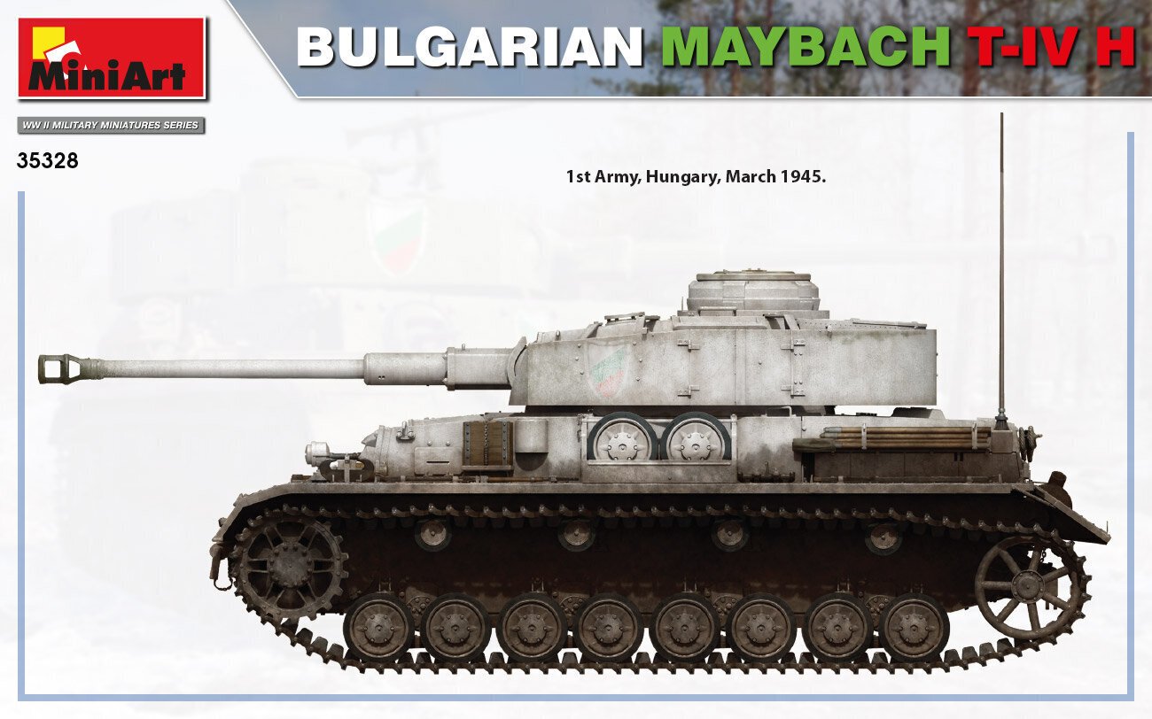 Liimattava malli MiniArt 35328 Bulgarian Maybach T-IV H 1/35 hinta ja tiedot | Koottavat pienoismallit | hobbyhall.fi