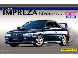 Fujimi - Subaru Impreza Sti Version IV/VI, 1/24, 03939 hinta ja tiedot | LEGOT ja rakennuslelut | hobbyhall.fi