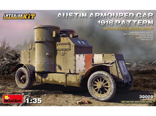 Liimattava malli MiniArt Austin Armored Car 1918 Pattern. British Service. Western Front. Interior Kit 1/35 hinta ja tiedot | MiniArt Urheilu ja vapaa-aika | hobbyhall.fi