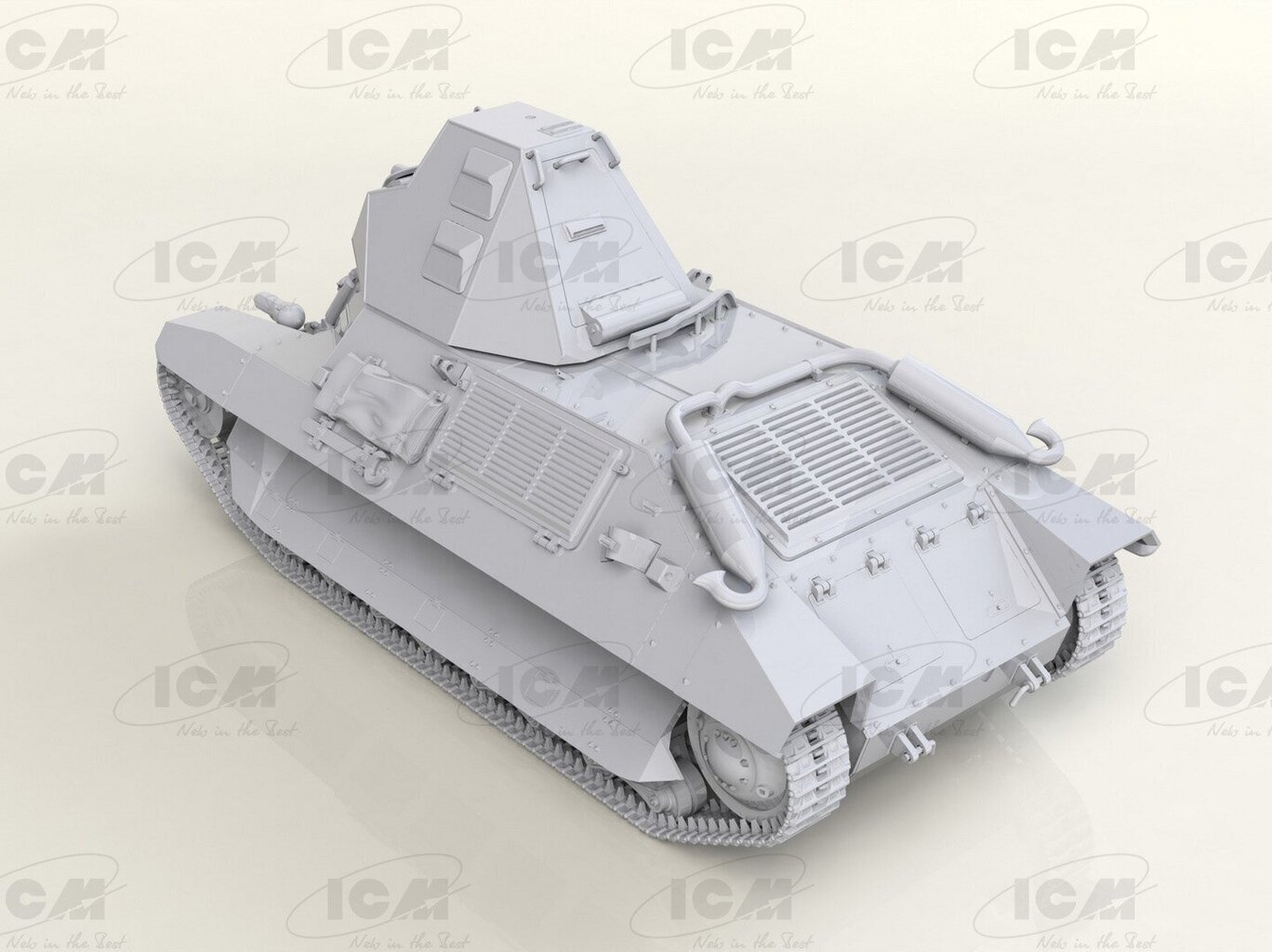 ICM - WWII ranskalainen kevyt tankki FCM 36, 1/35, 35336 hinta ja tiedot | LEGOT ja rakennuslelut | hobbyhall.fi