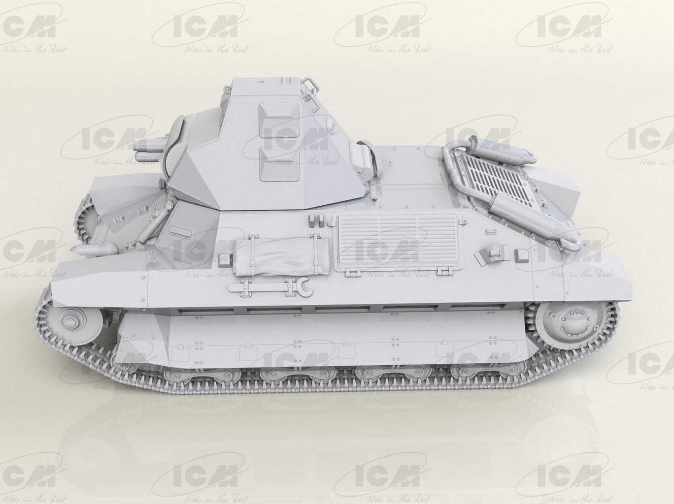 ICM - WWII ranskalainen kevyt tankki FCM 36, 1/35, 35336 hinta ja tiedot | LEGOT ja rakennuslelut | hobbyhall.fi