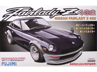 Fujimi - Nissan Fairlady Z 432 w/S20 Engine, 1/24, 03842 hinta ja tiedot | LEGOT ja rakennuslelut | hobbyhall.fi
